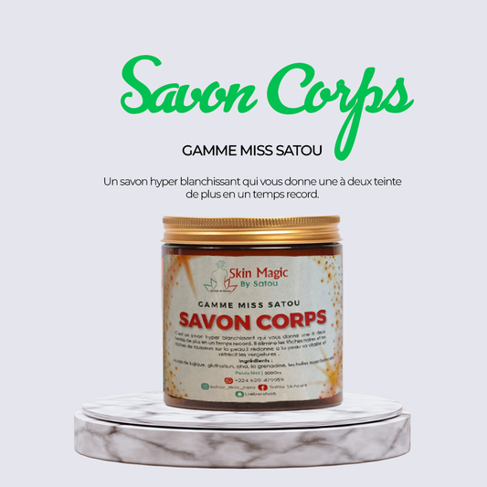 Savon Corps Miss Satou